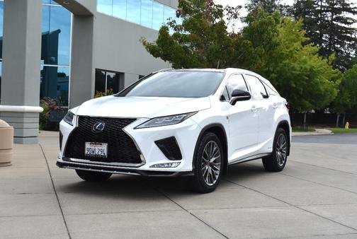 2022 Lexus RX 450h F Sport Handling