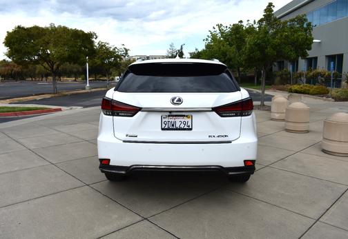 2022 Lexus RX 450h F Sport Handling