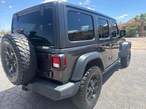 Granite Crystal Metallic Clearcoat 2020 Jeep Wrangler Unlimited Sport