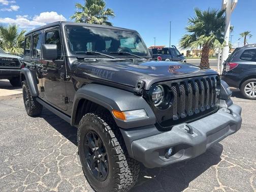 Granite Crystal Metallic Clearcoat 2020 Jeep Wrangler Unlimited Sport