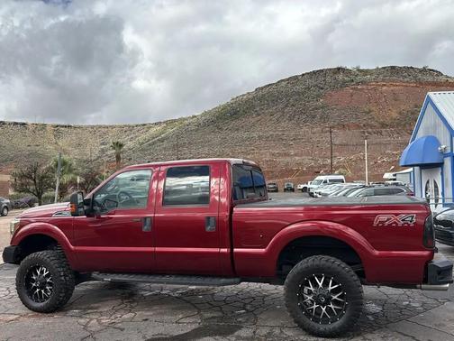 Burgundy 2016 Ford F-250 XLT
