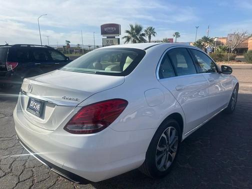White 2015 Mercedes-Benz C-Class C 300 4MATIC