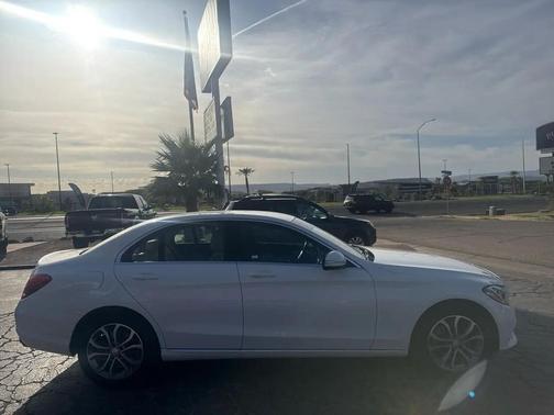 White 2015 Mercedes-Benz C-Class C 300 4MATIC