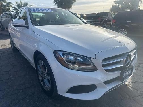 White 2015 Mercedes-Benz C-Class C 300 4MATIC