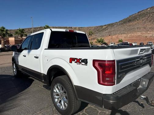 White 2016 Ford F-150 4WD SuperCrew 145'' King Ranch