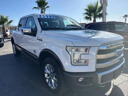 White 2016 Ford F-150 4WD SuperCrew 145'' King Ranch