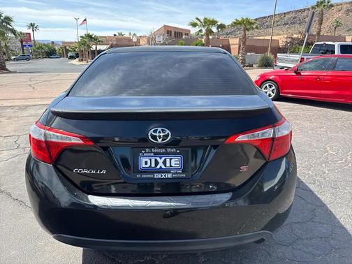 Black Sand Mica 2015 Toyota Corolla S Premium