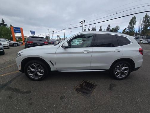White Metallic 2021 BMW X3 xDrive30i