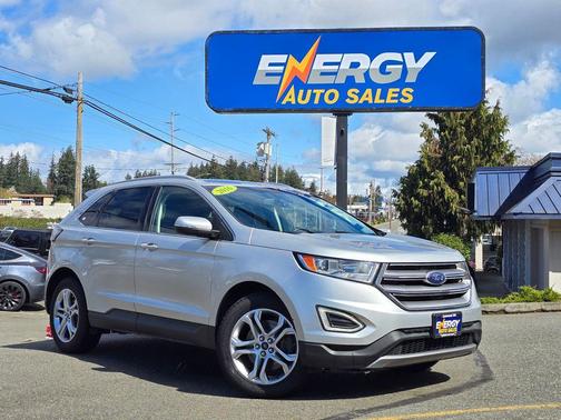 Ingot Silver 2016 Ford Edge Titanium