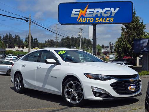 Summit White 2023 Chevrolet Malibu LT