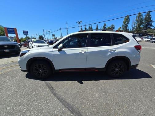Crystal White Pearl 2021 Subaru Forester Sport