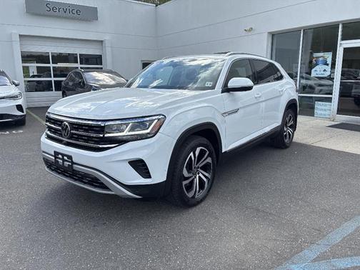 Pure White 2020 Volkswagen Atlas Cross Sport 3.6 V6 SEL Premium