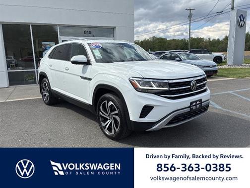 Pure White 2020 Volkswagen Atlas Cross Sport 3.6 V6 SEL Premium