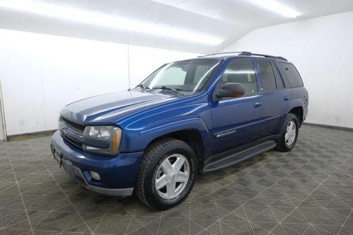 Blue 2003 Chevrolet Trailblazer LTZ