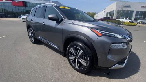 Gun Metallic 2023 Nissan Rogue Platinum