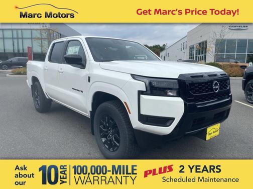 Glacier White 2027 Nissan Frontier SV