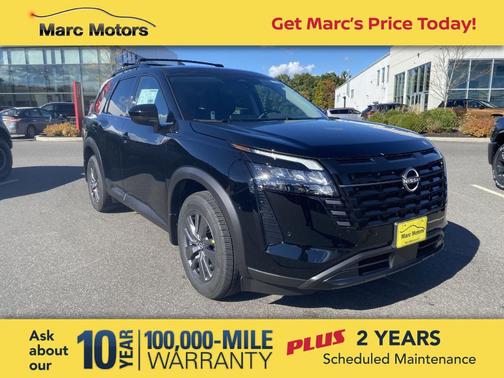 Super Black 2026 Nissan Pathfinder SV