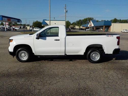 Summit White 2023 Chevrolet Silverado 1500 WT
