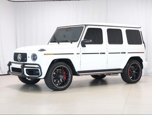 MANUFAKTUR Moonlight White Metallic 2022 Mercedes-Benz AMG G 63 4MATIC
