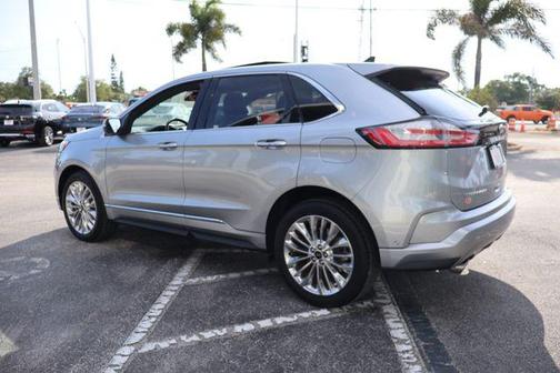 Iconic Silver Metallic 2024 Ford Edge Titanium