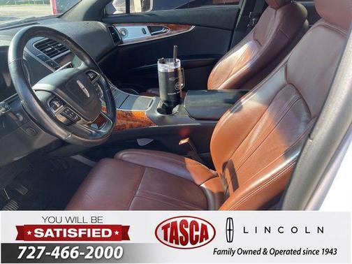 White Platinum Metallic Tri-Coat 2019 Lincoln Nautilus Reserve