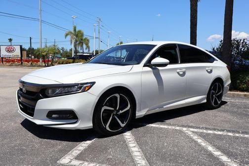 Platinum White 2020 Honda Accord Sport 1.5T