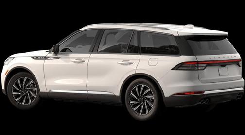 Pristine White Metallic Tri-Coat 2026 Lincoln Aviator Premiere