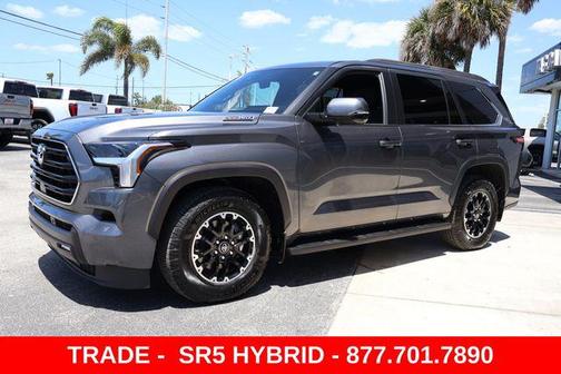 Magnetic Gray Metallic 2025 Toyota Sequoia SR5