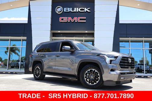 Magnetic Gray Metallic 2025 Toyota Sequoia SR5