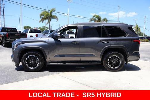 Magnetic Gray Metallic 2025 Toyota Sequoia SR5