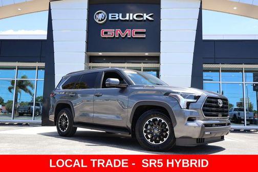 Magnetic Gray Metallic 2025 Toyota Sequoia SR5