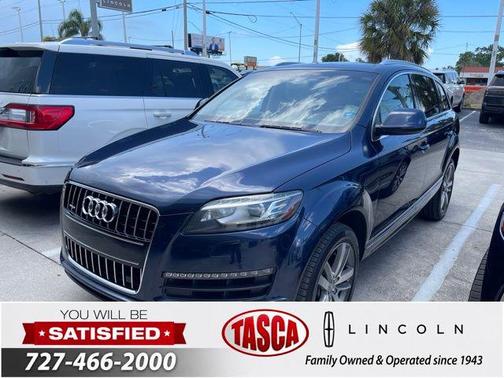 Atlantis Blue Metallic 2015 Audi Q7 3.0T Premium