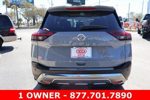 Boulder Gray Pearl 2021 Nissan Rogue Platinum