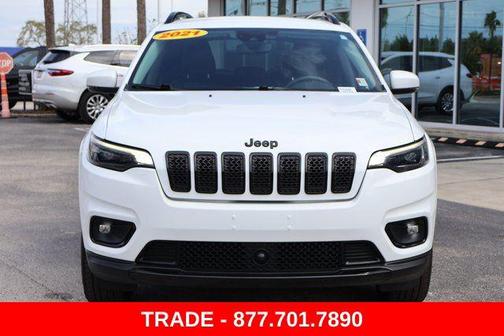 Bright White Clearcoat 2021 Jeep Cherokee Altitude
