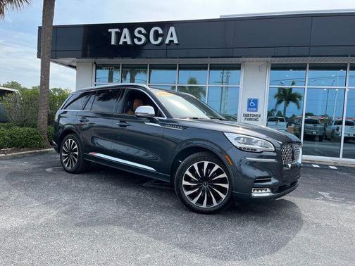 Blue Clearcoat 2020 Lincoln Aviator Black Label Grand Touring AWD