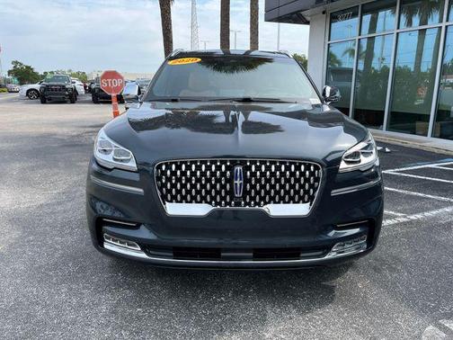 Blue Clearcoat 2020 Lincoln Aviator Black Label Grand Touring AWD