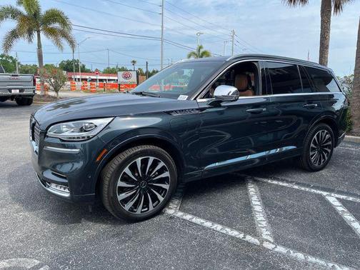 Blue Clearcoat 2020 Lincoln Aviator Black Label Grand Touring AWD