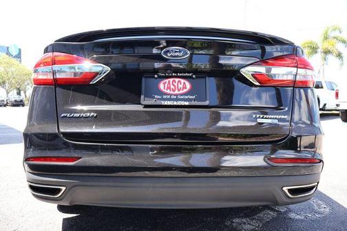 Agate Black 2019 Ford Fusion Titanium