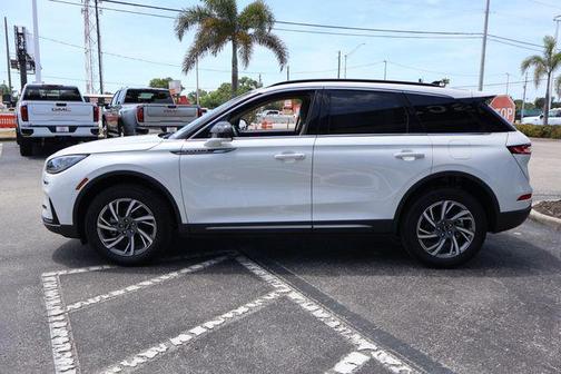 pristine white metallic tri-coat 2026 Lincoln Corsair Premiere