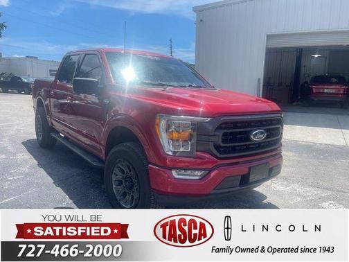 Rapid Red Metallic Tinted Clearcoat 2021 Ford F-150 XLT