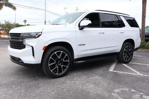 Summit White 2021 Chevrolet Tahoe 2WD RST