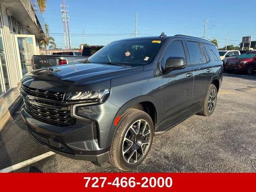 Summit White 2021 Chevrolet Tahoe 2WD RST