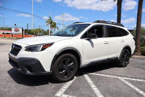 Crystal White Pearl 2020 Subaru Outback Onyx Edition XT