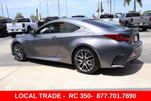 Silver Lining Metallic 2016 Lexus RC 350 Base