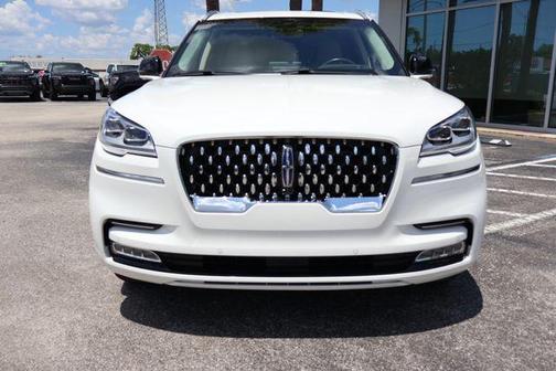 Pristine White Metallic Tri-Coat 2023 Lincoln Aviator Grand Touring AWD