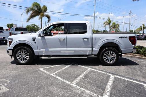 Space White Metallic 2025 Ford F-150 Lariat
