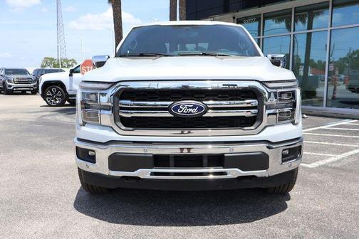Space White Metallic 2025 Ford F-150 Lariat