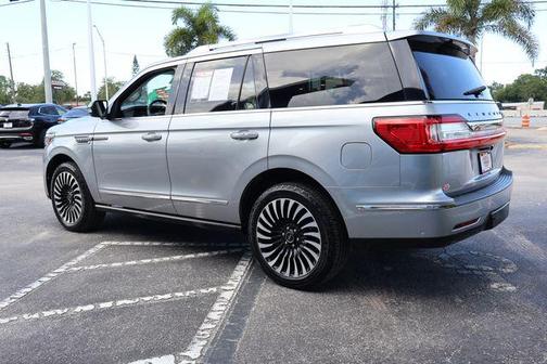 Silver Radiance 2021 Lincoln Navigator Black Label