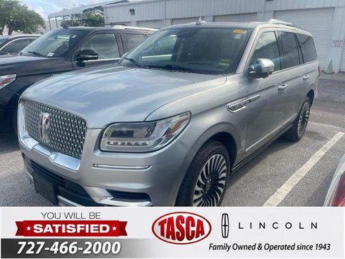 Silver Radiance 2021 Lincoln Navigator Black Label