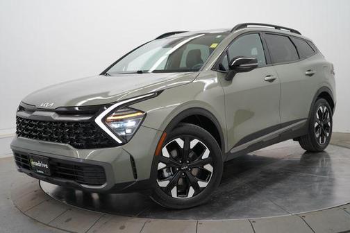 Jungle Green 2024 Kia Sportage X-Line